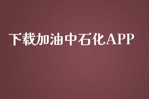 下载加油中石化APP_https://www.kuaijiepai.net_期货在线_第1张