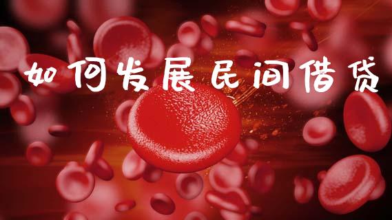 如何发展民间借贷_https://www.kuaijiepai.net_期货资讯_第1张