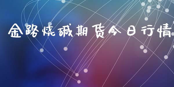 金路烧碱期货今日行情_https://www.kuaijiepai.net_期货在线_第1张