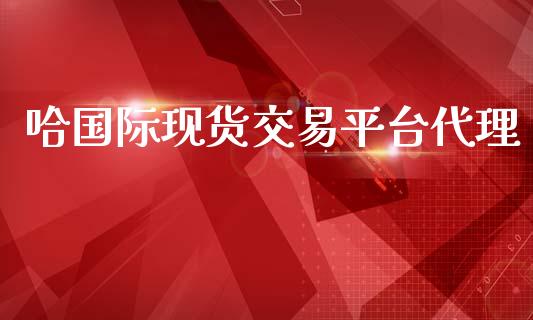 哈国际现货交易平台代理_https://www.kuaijiepai.net_国际期货_第1张