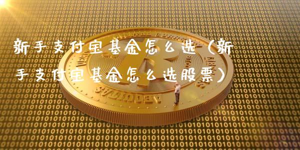 新手支付宝基金怎么选（新手支付宝基金怎么选股票）_https://www.kuaijiepai.net_投资理财_第1张