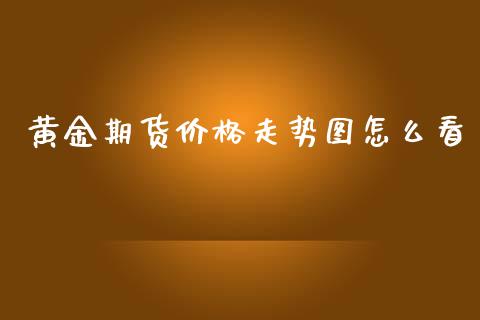 黄金期货价格走势图怎么看_https://www.kuaijiepai.net_国际期货_第1张