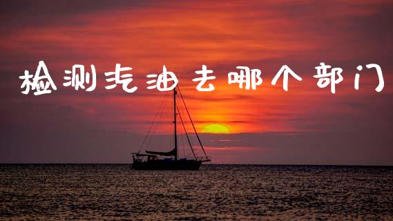 检测汽油去哪个部门_https://www.kuaijiepai.net_期货在线_第1张