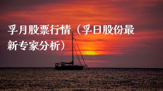 孚月股票行情（孚日股份最新专家分析）_https://www.kuaijiepai.net_股票理论_第1张