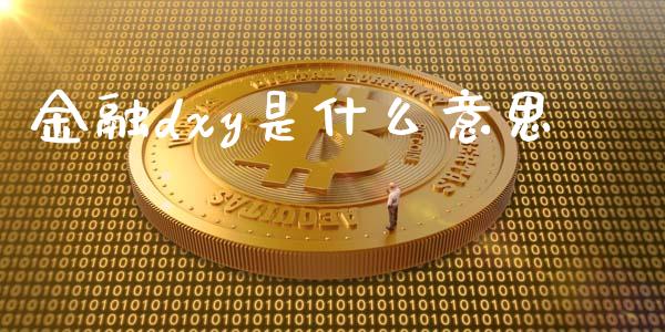 金融dxy是什么意思_https://www.kuaijiepai.net_国际股建_第1张