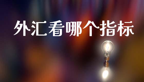 外汇看哪个指标_https://www.kuaijiepai.net_期货资讯_第1张