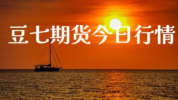 豆七期货今日行情_https://www.kuaijiepai.net_国际期货_第1张