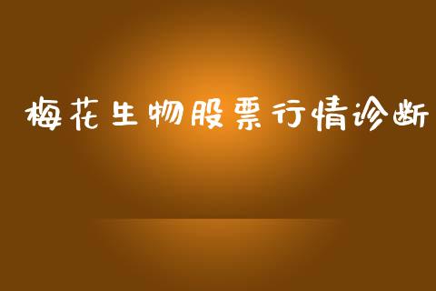 梅花生物股票行情诊断_https://www.kuaijiepai.net_国际股建_第1张