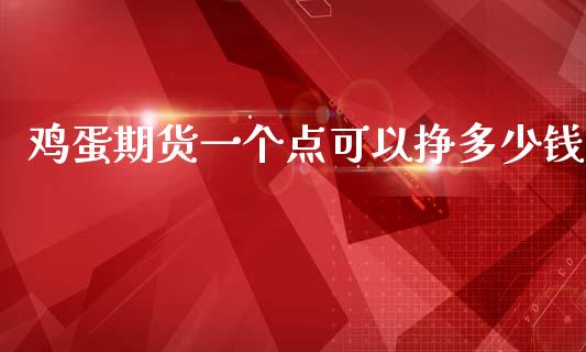 鸡蛋期货一个点可以挣多少钱_https://www.kuaijiepai.net_期货资讯_第1张