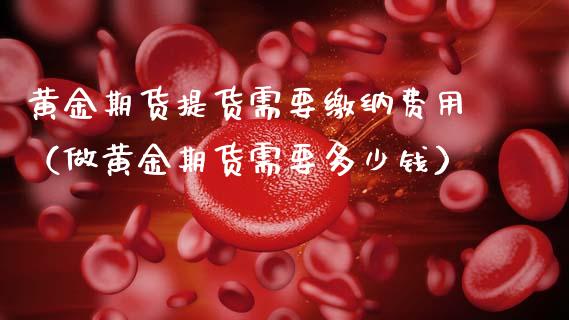 黄金期货提货需要缴纳费用（做黄金期货需要多少钱）_https://www.kuaijiepai.net_国际期货_第1张