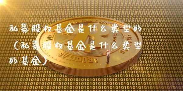 私募股权基金是什么类型的（私募股权基金是什么类型的基金）_https://www.kuaijiepai.net_投资理财_第1张