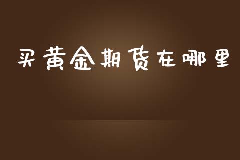 买黄金期货在哪里_https://www.kuaijiepai.net_期货资讯_第1张