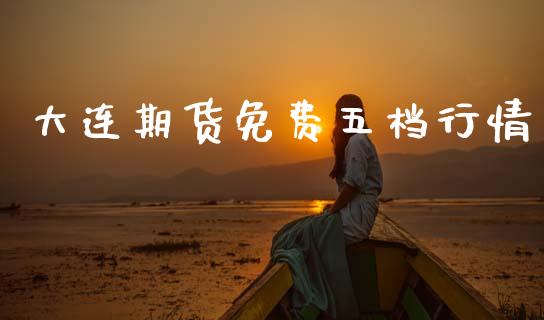 大连期货免费五档行情_https://www.kuaijiepai.net_期货资讯_第1张