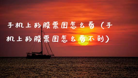 手机上的股票图怎么看（手机上的股票图怎么看不到）_https://www.kuaijiepai.net_股票理论_第1张