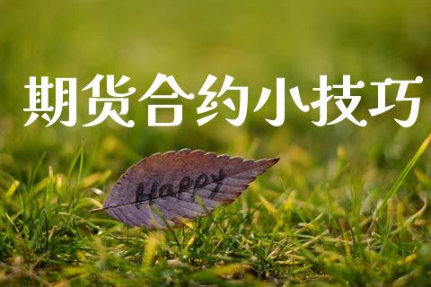 期货合约小技巧_https://www.kuaijiepai.net_国际期货_第1张