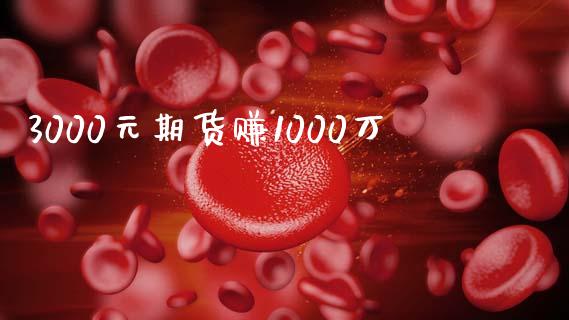 3000元期货赚1000万_https://www.kuaijiepai.net_期货在线_第1张