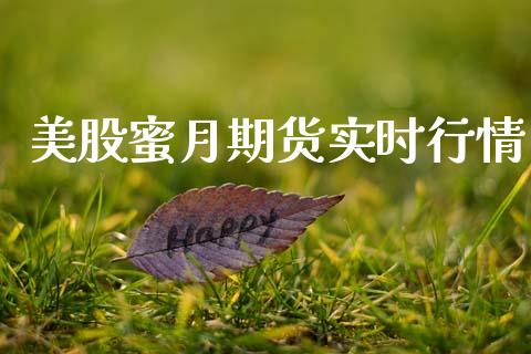 美股蜜月期货实时行情_https://www.kuaijiepai.net_期货在线_第1张