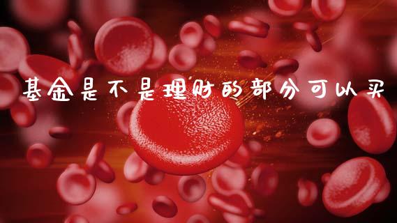 基金是不是理财的部分可以买_https://www.kuaijiepai.net_投资理财_第1张