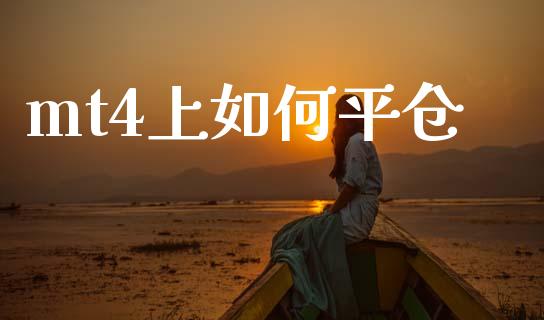 mt4上如何平仓_https://www.kuaijiepai.net_期货资讯_第1张