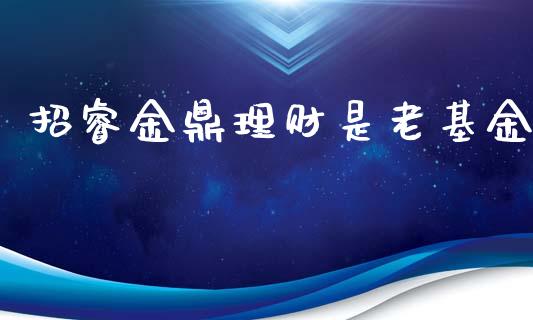 招睿金鼎理财是老基金_https://www.kuaijiepai.net_期货理财_第1张