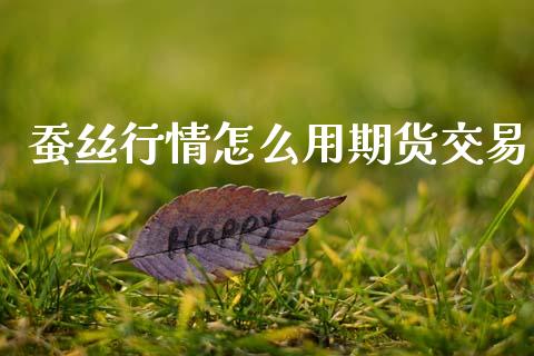 蚕丝行情怎么用期货交易_https://www.kuaijiepai.net_期货在线_第1张