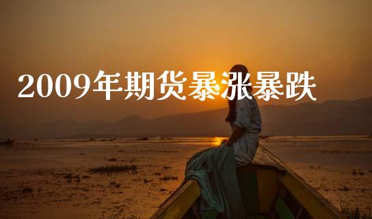 2009年期货暴涨暴跌_https://www.kuaijiepai.net_国际期货_第1张