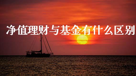 净值理财与基金有什么区别_https://www.kuaijiepai.net_期货理财_第1张