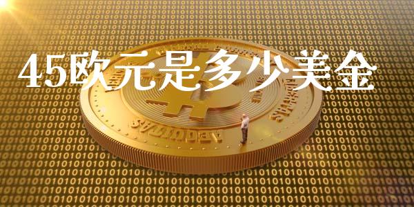 45欧元是多少美金_https://www.kuaijiepai.net_股票理论_第1张