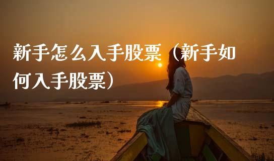 新手怎么入手股票（新手如何入手股票）_https://www.kuaijiepai.net_新股新闻_第1张