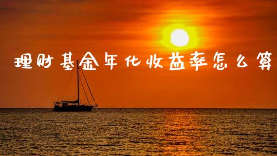 理财基金年化收益率怎么算_https://www.kuaijiepai.net_投资理财_第1张