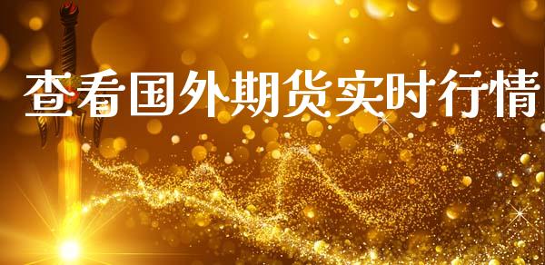查看国外期货实时行情_https://www.kuaijiepai.net_期货在线_第1张
