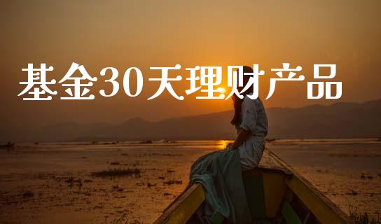 基金30天理财产品_https://www.kuaijiepai.net_期货理财_第1张