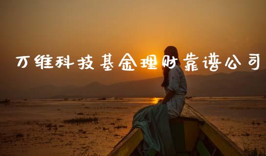 万维科技基金理财靠谱公司_https://www.kuaijiepai.net_投资理财_第1张