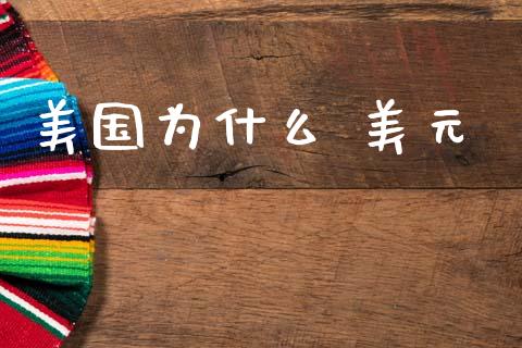 美国为什么 美元_https://www.kuaijiepai.net_国际股建_第1张