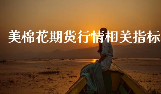 美棉花期货行情相关指标_https://www.kuaijiepai.net_国际期货_第1张