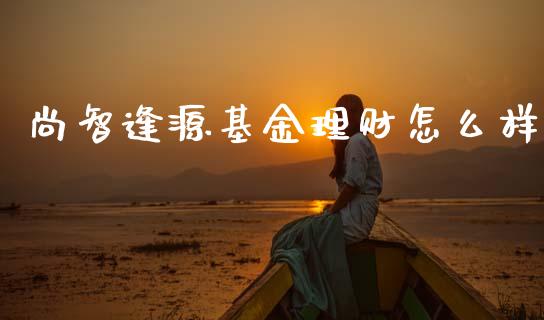 尚智逢源基金理财怎么样_https://www.kuaijiepai.net_期货理财_第1张