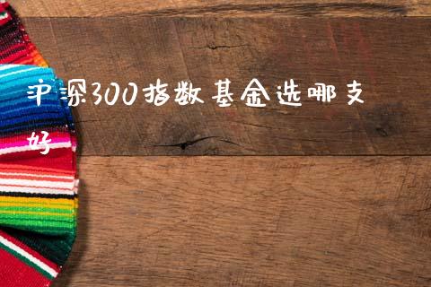 沪深300指数基金选哪支好_https://www.kuaijiepai.net_国际期货_第1张