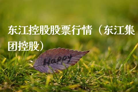 东江控股股票行情（东江集团控股）_https://www.kuaijiepai.net_新股新闻_第1张