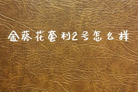 金葵花套利2号怎么样_https://www.kuaijiepai.net_新股新闻_第1张