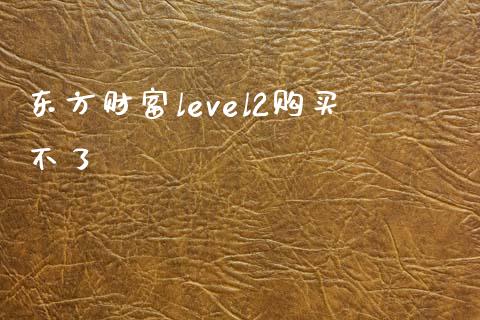东方财富level2购买不了_https://www.kuaijiepai.net_期货在线_第1张