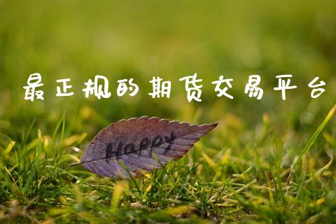 最正规的期货交易平台_https://www.kuaijiepai.net_国际期货_第1张
