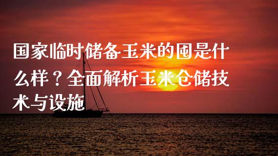 国家临时储备玉米的囤是什么样？全面解析玉米仓储技术与设施_https://www.kuaijiepai.net_国际股建_第1张