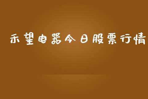 禾望电器今日股票行情_https://www.kuaijiepai.net_国际股建_第1张