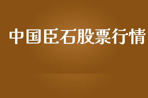 中国臣石股票行情_https://www.kuaijiepai.net_股票理论_第1张