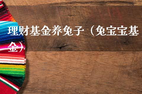 理财基金养兔子（兔宝宝基金）_https://www.kuaijiepai.net_投资理财_第1张
