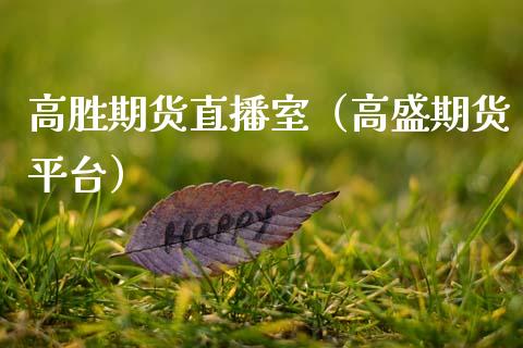 高胜期货直播室（高盛期货平台）_https://www.kuaijiepai.net_期货在线_第1张