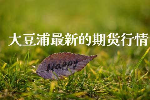大豆浦最新的期货行情_https://www.kuaijiepai.net_期货在线_第1张