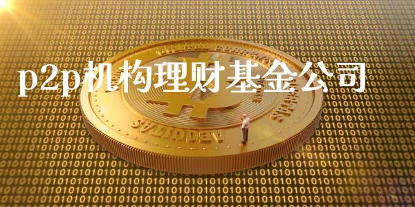 p2p机构理财基金公司_https://www.kuaijiepai.net_投资理财_第1张