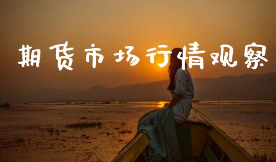 期货市场行情观察_https://www.kuaijiepai.net_投资理财_第1张