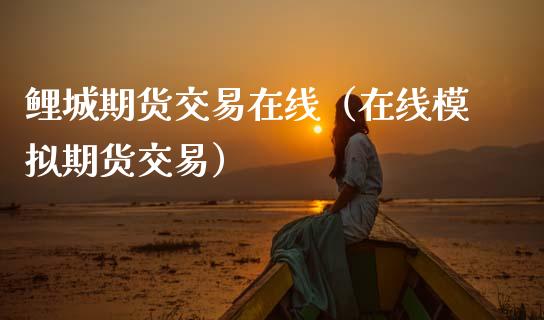 鲤城期货交易在线（在线模拟期货交易）_https://www.kuaijiepai.net_期货在线_第1张